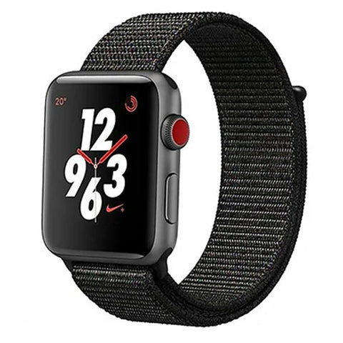 shop Apple Watch 45mm Sport Loop Coal Black