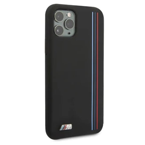 iPhone 13 Pro BMW Case - Black Tricolor Stripes