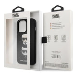 iPhone 13 Karl Lagerfeld Case - Black Leather