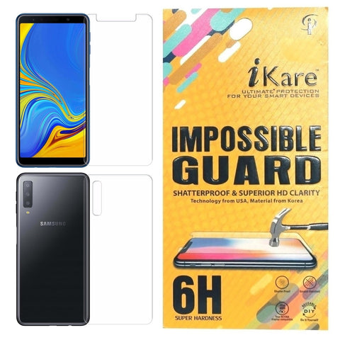 461) Infinity Gadgetz iKare Front and Back impossible Screen Guard for Samsung Galaxy A7 2018
