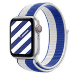 Apple Watch 45mm Sport Loop Blue/White