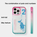 iPhone 13 Pro Polo Club Translucent Case - Blue