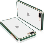 Luxurious Chrome Silicon Back Case Cover For Apple iPhone 7