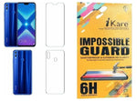 389) Infinity Gadgetz iKare Front and Back impossible Screen Guard for Honor 8X