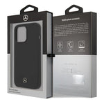 iPhone 13 Pro Mercedes Case - Black Microfiber