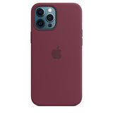 Iphone 12/12 Pro Max Official Silicon Magsafe Case (Maroon)