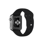 Apple Watch Silicon Band Black