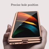 Samsung Z Fold 2 Luxury Chrome Plating Case