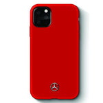 iPhone 13 Mercedes Case - Red Microfiber