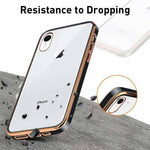Luxurious Chrome Silicon Back Case Cover For Apple iphone Xr